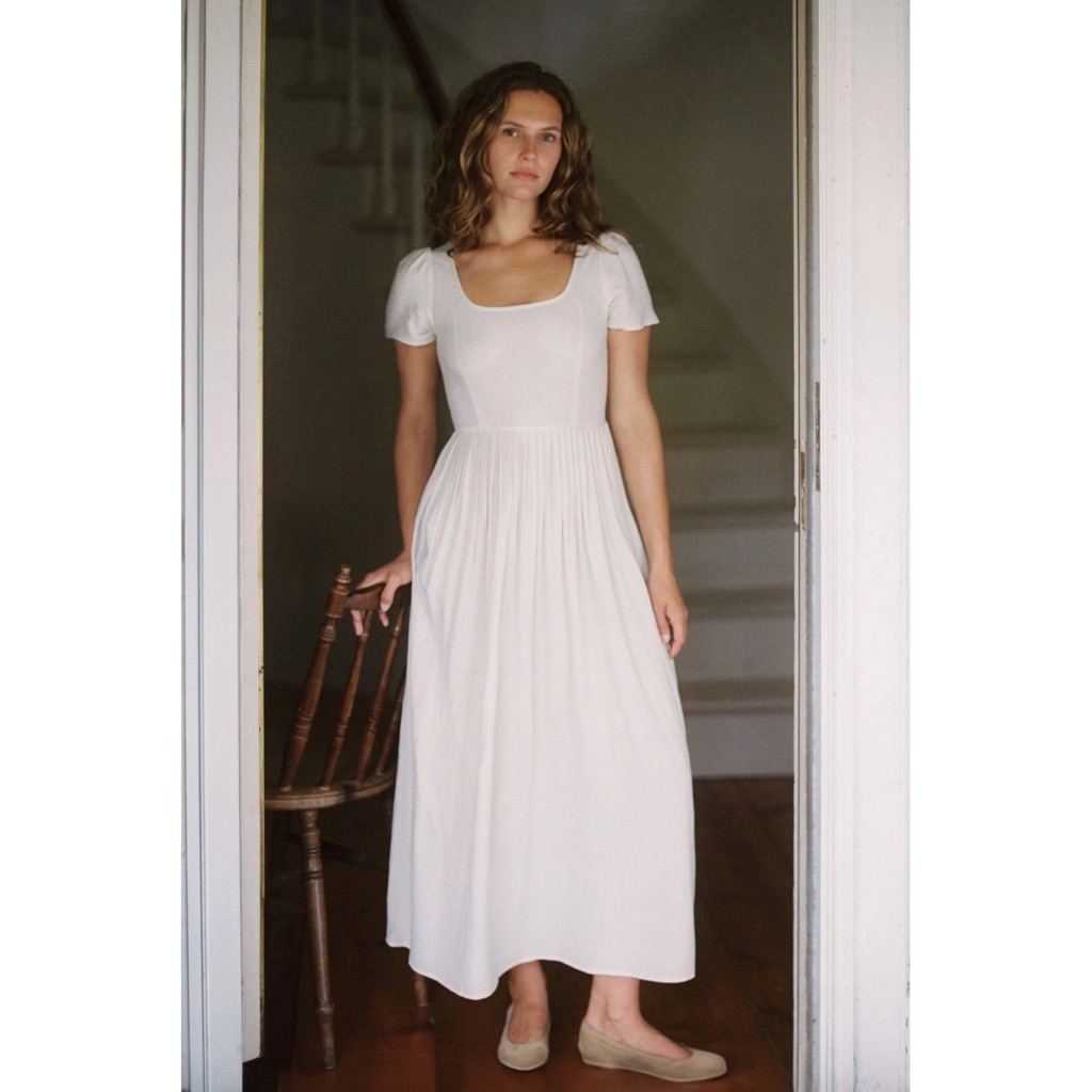 Christy Dawn The Scarlet Dress Eggshell